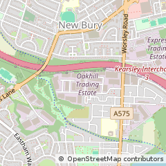 Map of Worsley, Manchester