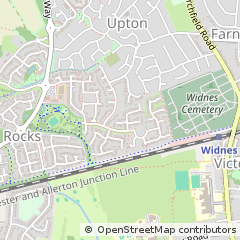 Map of Widnes