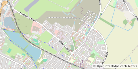 Map of Cambridge, Cambridgeshire