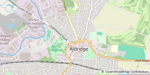Map of Walsall