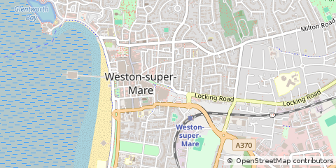 Map of Weston-Super-Mare