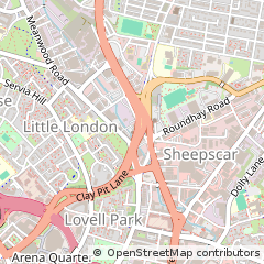 Map of Leeds