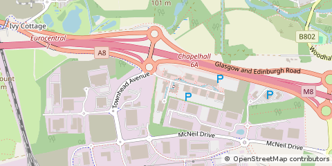 Map of Motherwell