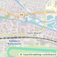 Map of Newbury, West Berkshire
