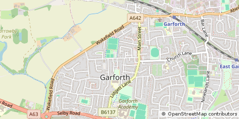 Map of Leeds