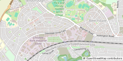 Map of Nottingham