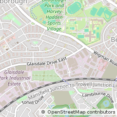 Map of Nottingham
