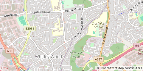 Map of Reading