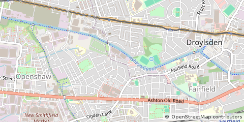 Map of Tameside
