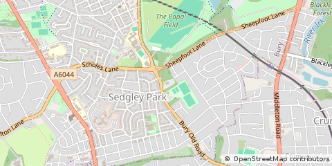 Map of Manchester