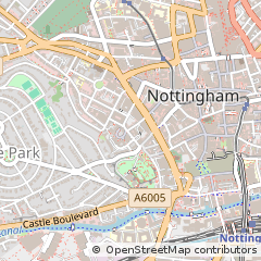Map of Nottingham