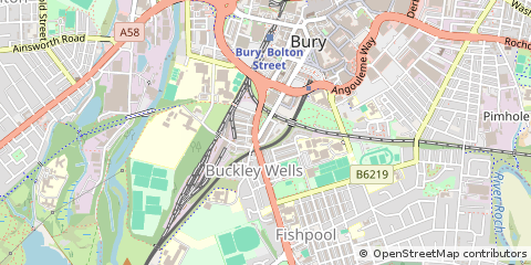 Map of Bury