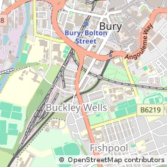 Map of Bury