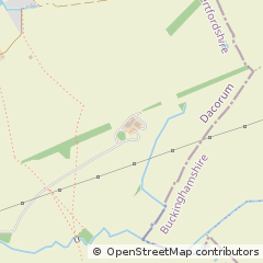Map of Long Marston, Hertfordshire