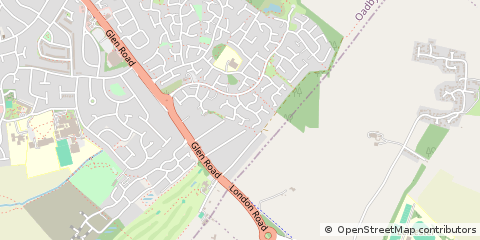 Map of Leicester, Leicestershire