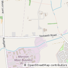 Map of York, North Yorkshire