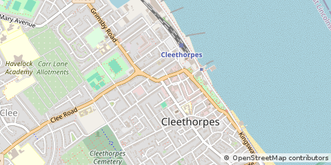 Map of Cleethorpes