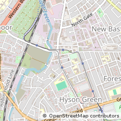 Map of Nottingham