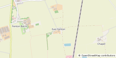 Map of North Berwick, East Lothian