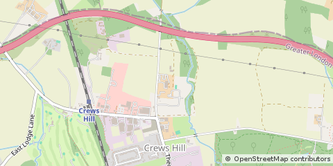 Map of Enfield, EN2 9DY