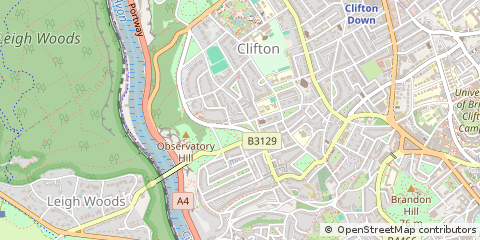 Map of Bristol, Avon
