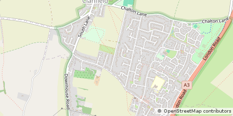 Map of Waterlooville, Hampshire