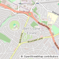Map of Nottingham