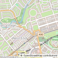 Map of Edinburgh