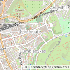 Map of Edinburgh