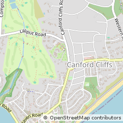 Map of Poole, Dorset