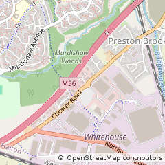 Map of Runcorn, Cheshire