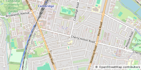 Map of Cambridge