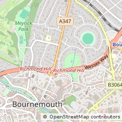 Map of Bournemouth