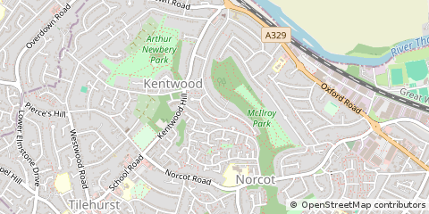 Map of Reading