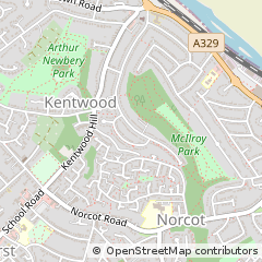 Map of Reading