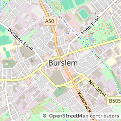 Map of Stoke-on-Trent