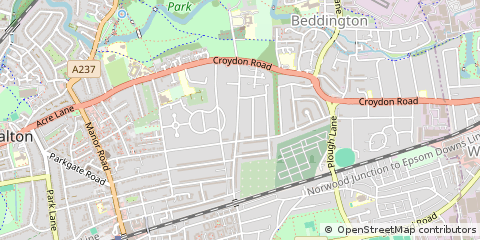 Map of Wallington