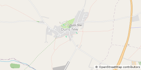 Map of Bicester, Oxfordshire