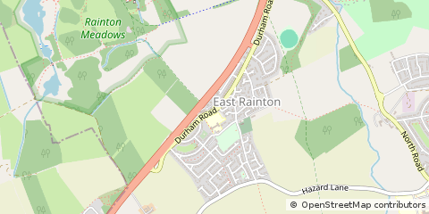 Map of Houghton LE Spring, Tyne and Wear