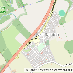 Map of Houghton LE Spring, Tyne and Wear
