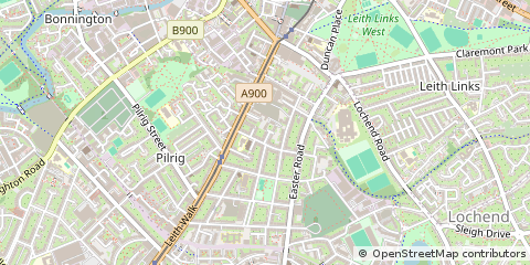 Map of Edinburgh