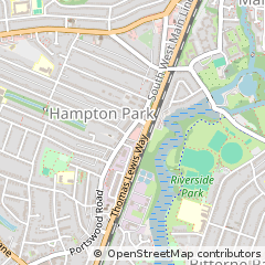 Map of Southampton, Hampshire