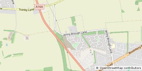 Map of Hessle, North Humberside