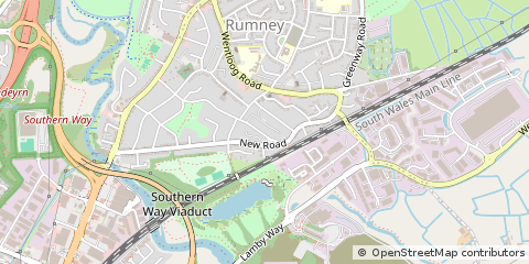 Map of Cardiff