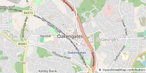 Map of Telford
