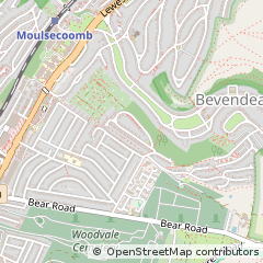 Map of Brighton