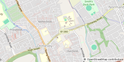 Map of Middlesbrough