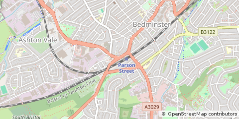 Map of Bristol