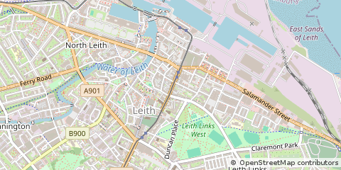Map of Edinburgh, Lothian