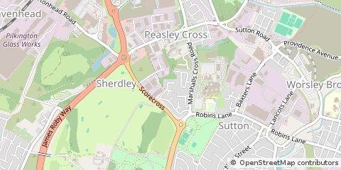 Map of ST. Helens